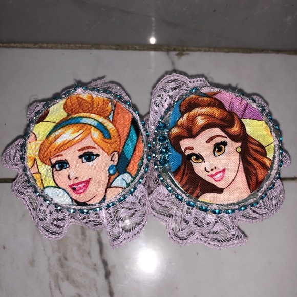 2 Baby Jars Candles Disney Princesses - Picture 3 of 7